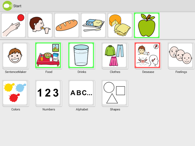 A free AAC talker app