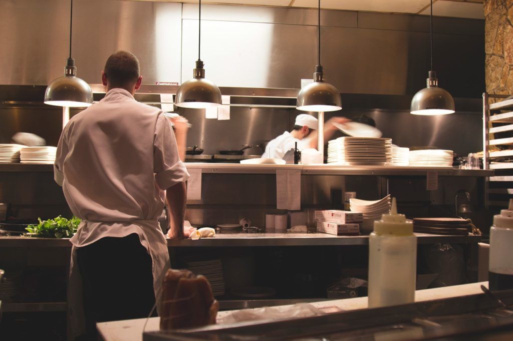 Working in a kitchen can be stressful for people with Asperger's
