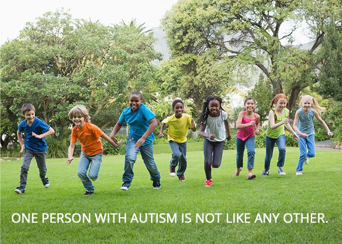 One person with autism is not like any other