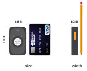 how big is angelsense - size - dimensions