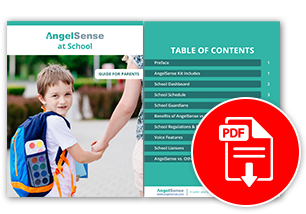 Guía escolar para padresGuía completa con información para los padres sobre el uso de AngelSense en la escuela y sus funciones personalizables.