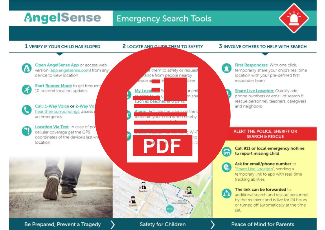 AngelSense Emergency Search Tools & Safety Prep Guide