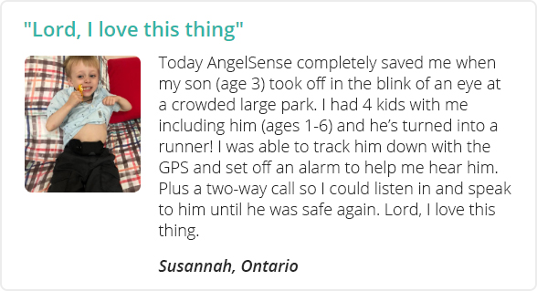 AngelSense GPS Tracker Canada