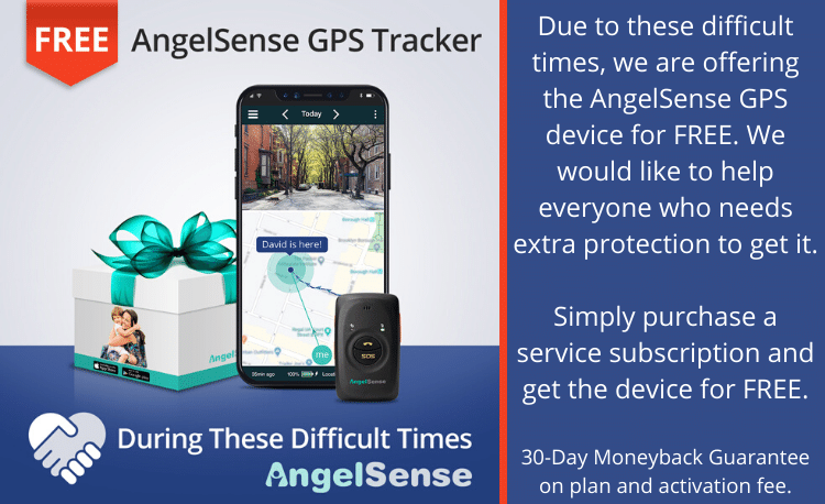 Free AngelSense GPS Tracker for Kids with Autism
