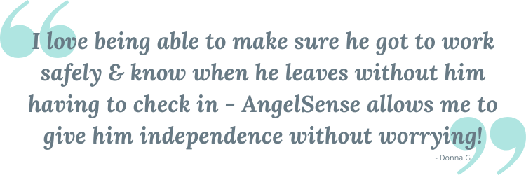 angelsense client testimonial