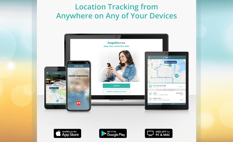 AngelSense GPS Tracking App