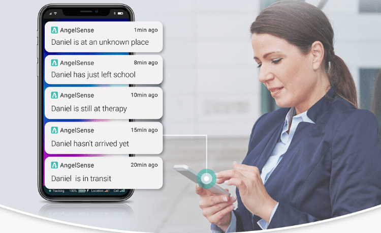 AngelSense GPS Intelligent iAlerts