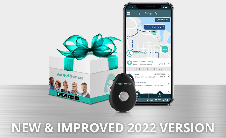 New AngelSense 2022 GPS Tracker