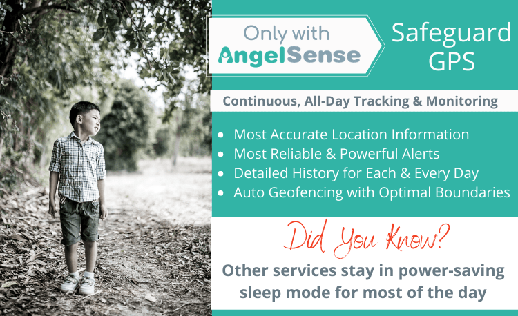 AngelSense GPS Tracker for Kids Safeguard GPS