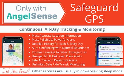  Angelsense safeguard gps