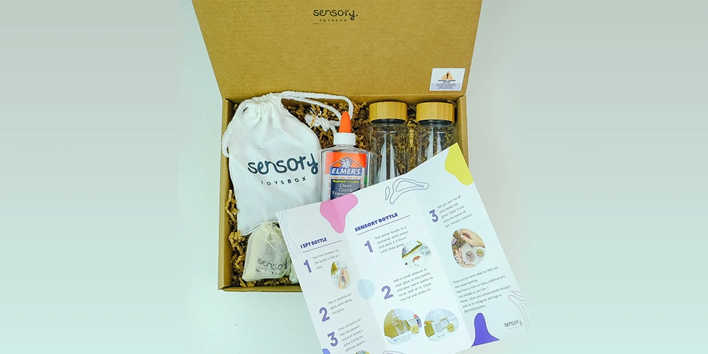 Sensory Box for kids with autism to enhance their creative thinking
