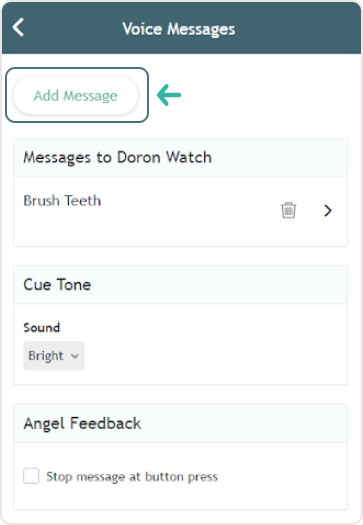 Voice Messages - AngelSense