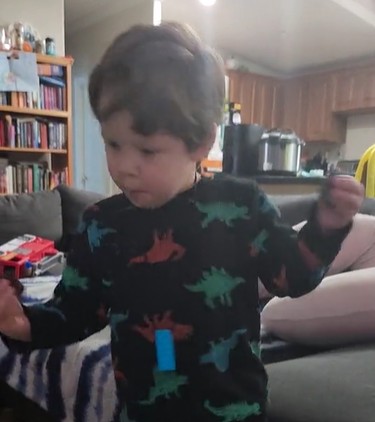 "Lucas is safe, I have a sense of comfort, and our boy is able to play outside"